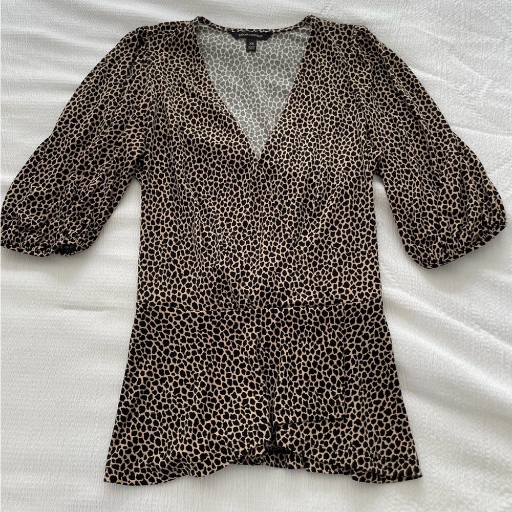 Banana Republic Leopard Print Top